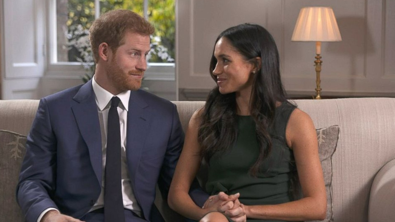 Harry and Meghan speak out in their first interview after announcing their engagement. Picture: Supplied