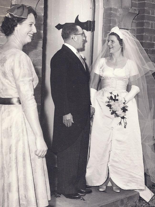 Picture of James and Diana’s wedding in 1960.