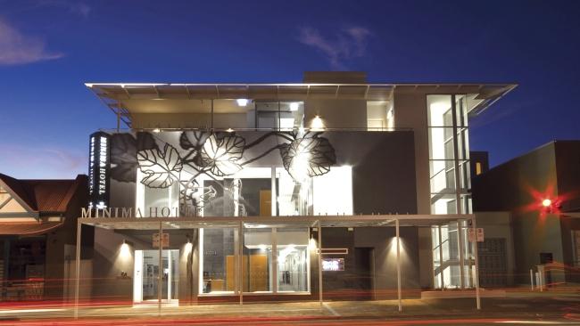 2/8
Majestic Minima Hotel
Another property that makes art a focal point, each of its 46 rooms – small in size but big on personality – is festooned with the work of local creatives. There also some great deals on offer – like rooms from $99. Ask for Donovan Christie’s Hills Hoist room.