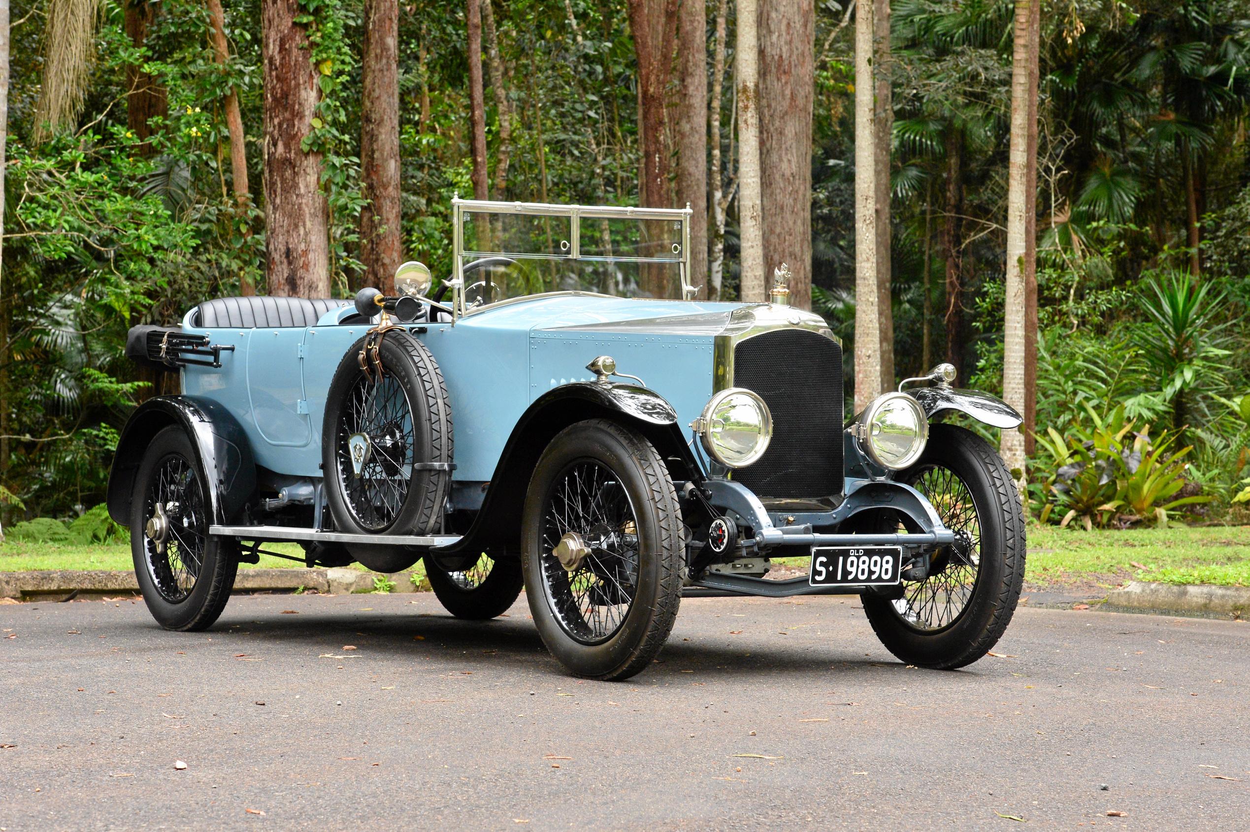 MY RIDE: 1919 D-Type Vauxhall. Owned by Michael Kenward. Picture: John McCutcheon