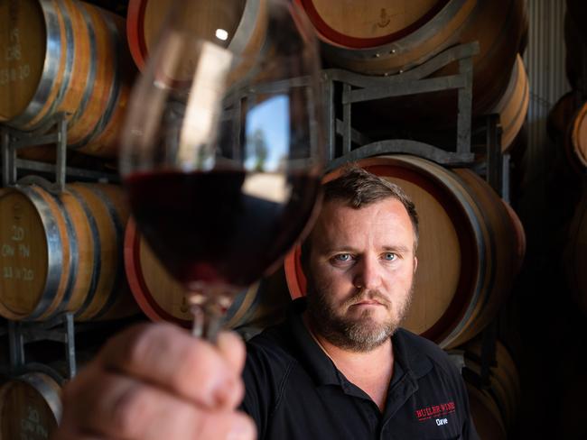 Rutherglen Victoria , AUSTRALIA - Herald Sun - December 4th, 2020:Wine maker Dave Whyte from Buller wines in Rutherglen. Ph 0447272189BYLINE -  Simon Dallinger