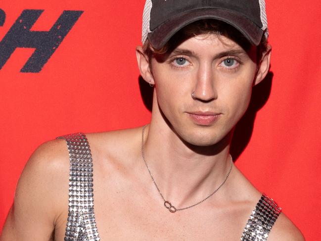 SYDNEY, AUSTRALIA - NOVEMBER 29: Troye Sivan attends the Troye Sivan Official Sydney Afterparty  at Carousel Club following his performance at the Sydney Opera House on November 29, 2024 in Sydney, Australia. (Photo by Wendell Teodoro/Getty Images)