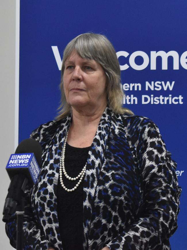 Northern NSW Local Health District acting chief executive Lynne Weir. Picture: Tessa Flemming