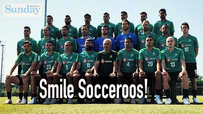 Smile Socceroos!