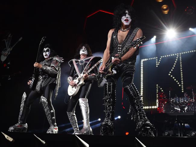 KISS play the first of three nights at Melbourne’s Rod Laver Arena. Picture: Josie Hayden