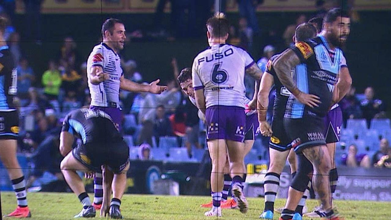 Nrl 2019: New Footage Of Cameron Smith’s Bust-up With Cameron Munster 