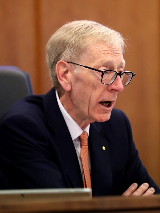 Commissioner Kenneth Hayne. Picture: David Geraghty/The Australian.