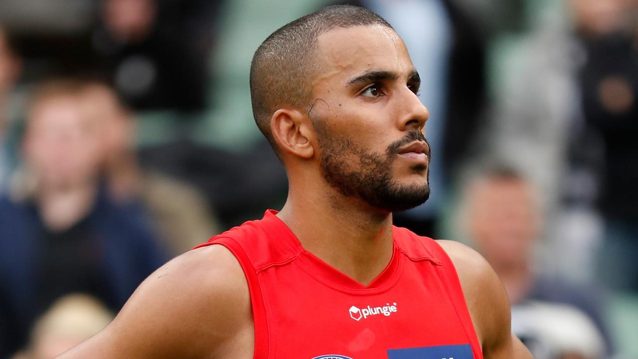 MELBOURNE, AUSTRALIA - MAY 01: Touk Miller of the Suns looks dejected after a loss during the 2022 AFL Round 07 match between the Collingwood Magpies and the Gold Coast Suns at the Melbourne Cricket Ground on May 01, 2022 in Melbourne, Australia. (Photo by Michael Willson/AFL Photos via Getty Images)