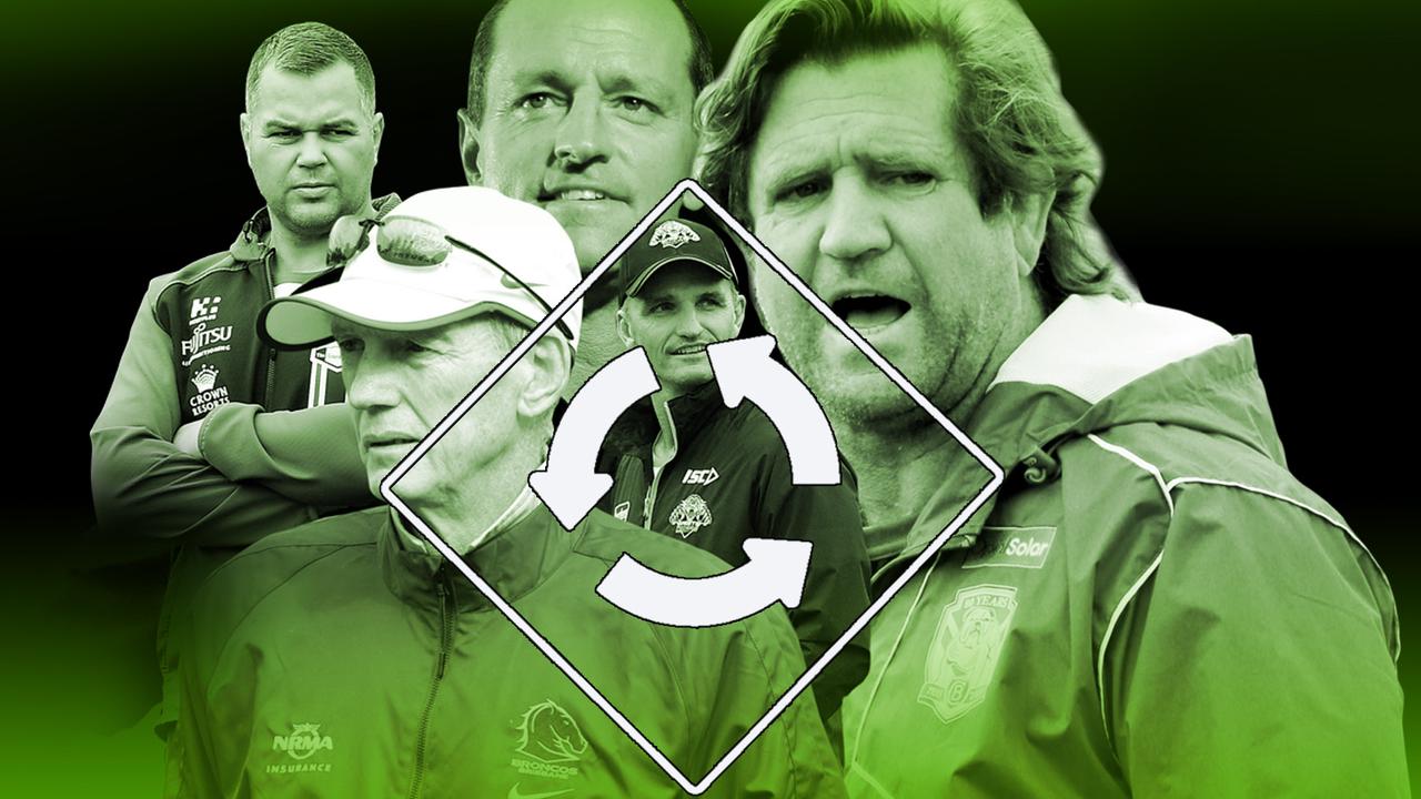 The NRL coaching merry-go-round is cranking up.