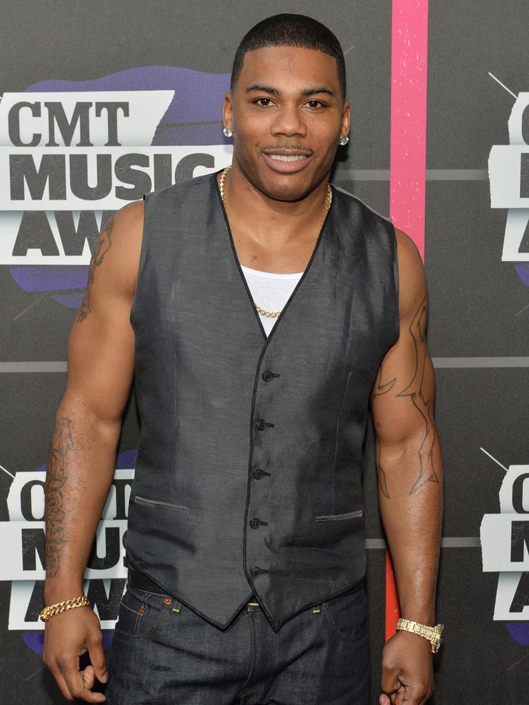 Rapper Nelly said it was an ‘honour’ to be invited to perform at the Liberty Ball. Picture: AFP Photo/Getty Images North America/Rick Diamond