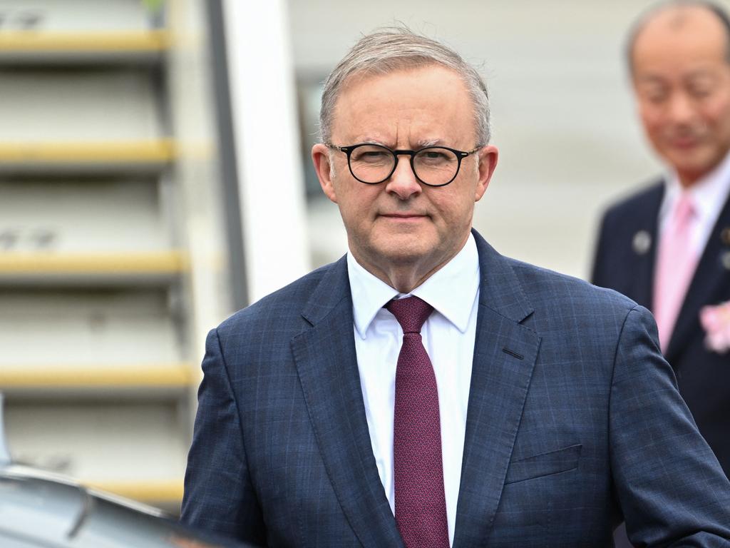 Anthony Albanese arrives in Hiroshima, Japan for G7 summit | news.com ...