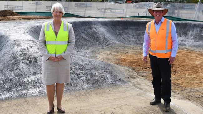 SCHOOL ISSUE: Mayor Margaret Strelow and member for Rockhampton Barry O'Rourke are expected to have a robust discussion in the coming weeks about the prospect of building a new high school in Gracemere.