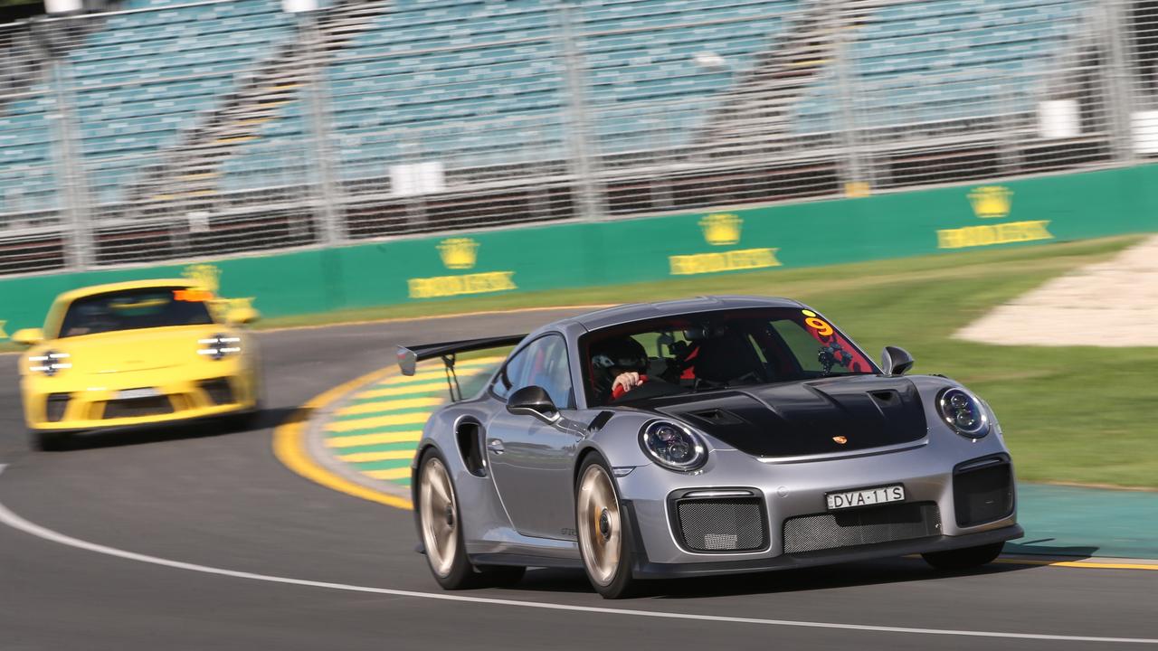 Porsche previously invited a handful of customers and journalists to sample the track.