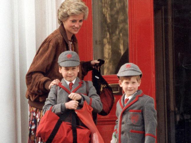 Princess of Wales, Diana was determined her sons Prince William and Prince Harry would have a normal education.