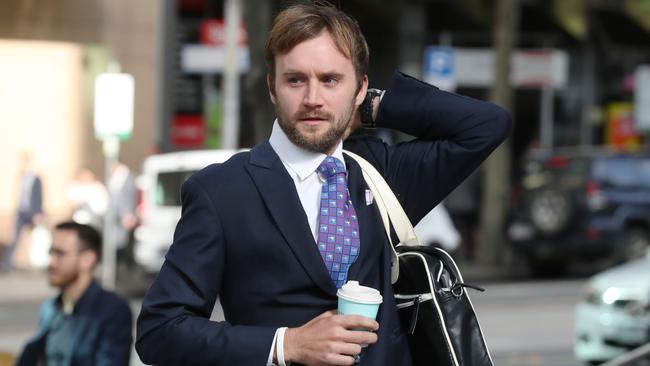 Andrew Nolch arrives at the County Court in Melbourne. Picture: AAP