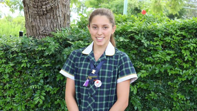 Gabby Jackson from Brigidine College.