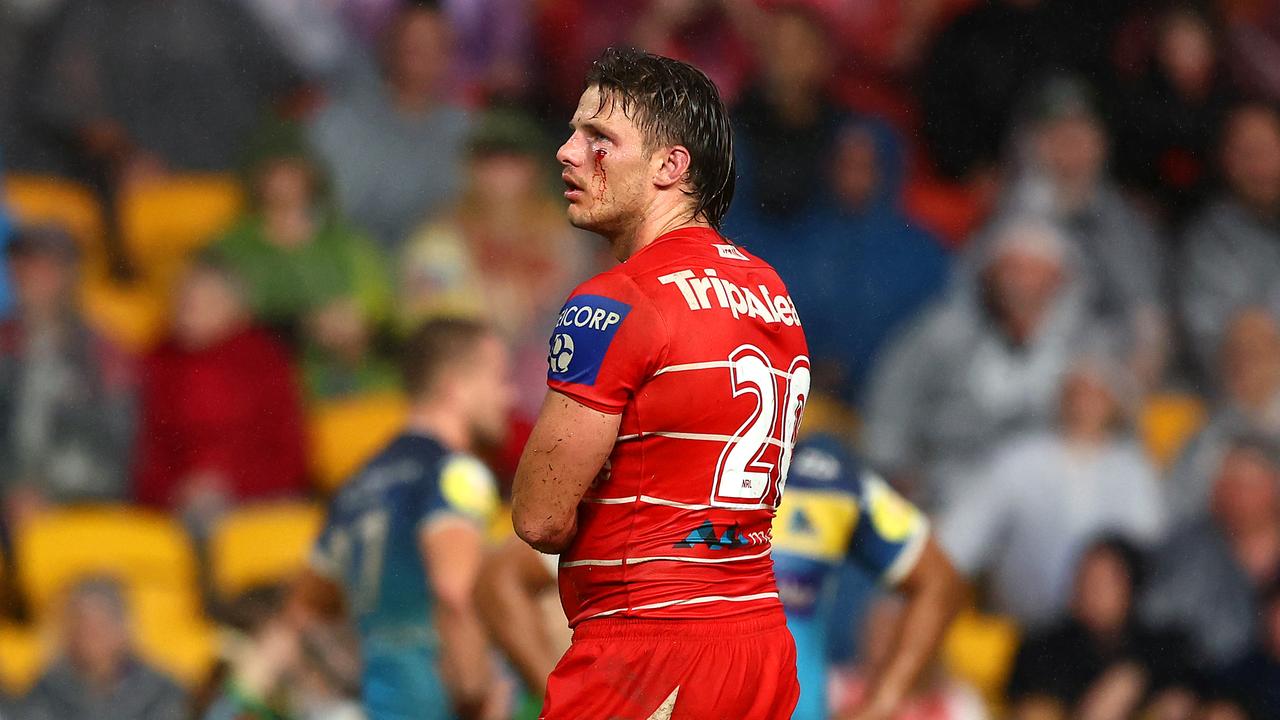 Jack Gosiewski is moving to the Cowboys after falling out of favour with Dragons coach Anthiny Griffin. Picture: Getty Images.