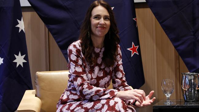 Jacinda Ardern in Melbourne earlier this week. Picture: Getty Images.