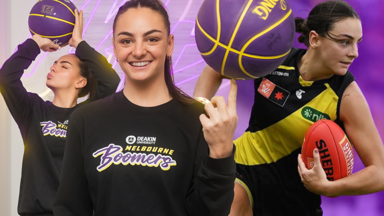 Dual-sport star Monique Conti has signed with the Melbourne Boomers in the WNBL.