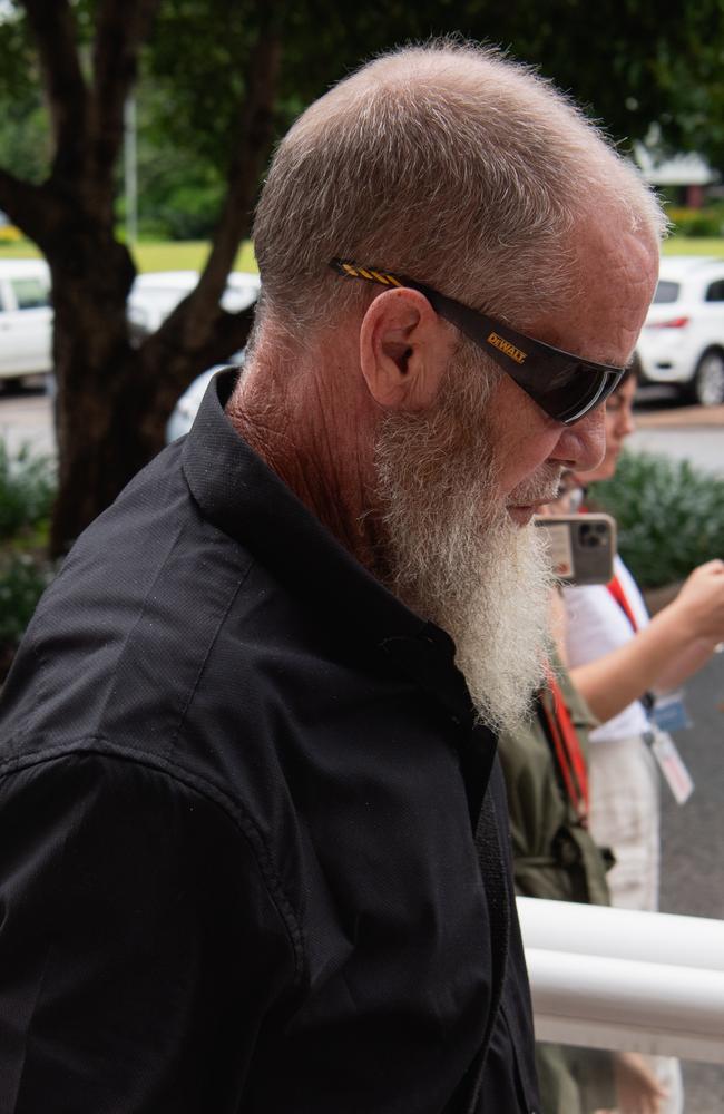 Wayne Peter Hunt leaving the Supreme Court. Picture: Pema Tamang Pakhrin