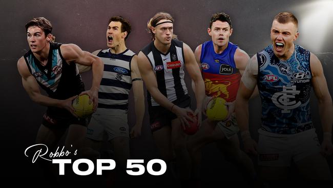 Robbo's top 50 is back.