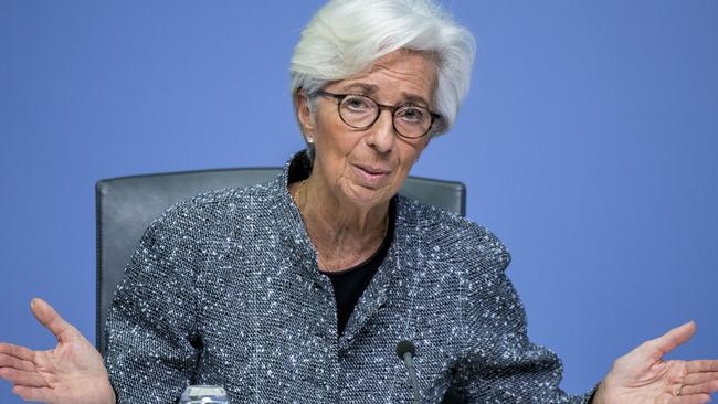 ECB boss Christine Lagarde said “extraordinary times require extraordinary action”.