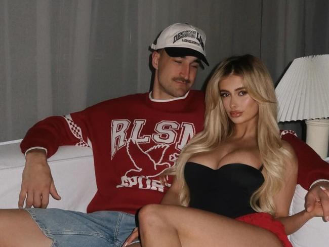 Ivan Soldo and Chelsea Becirevic. Picture: Instagram