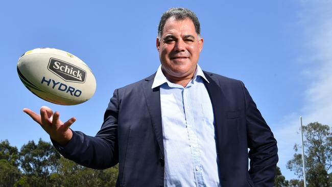 Queensland legend Mal Meninga has joined the Gold Coast Titans. Picture: Darren England