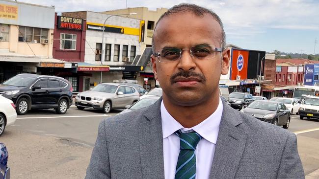 Alan Mascarenhas, the NSW Labor candidate for Epping.