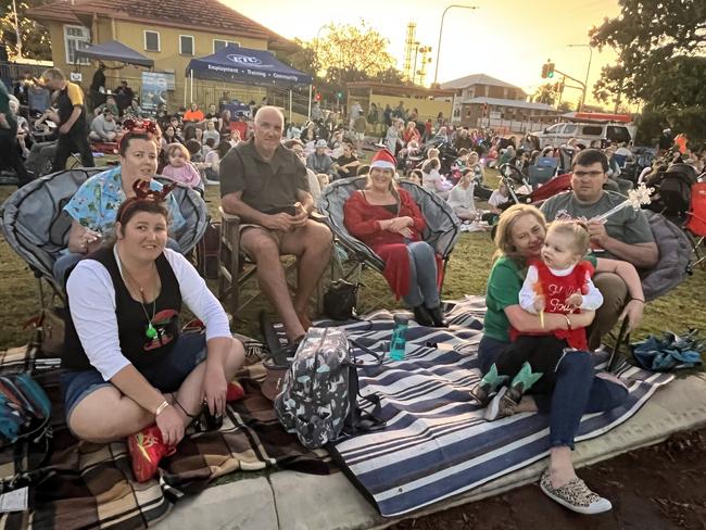 The city turned out to celebrate its annual Christmas carols event.