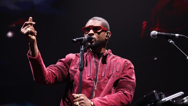Fresh off his My Way tour in Las Vegas, R & B legend Usher will take centre stage at Allegiant Stadium in Las Vegas for the Apple Music Super Bowl LVIII Halftime Show. Picture: Getty