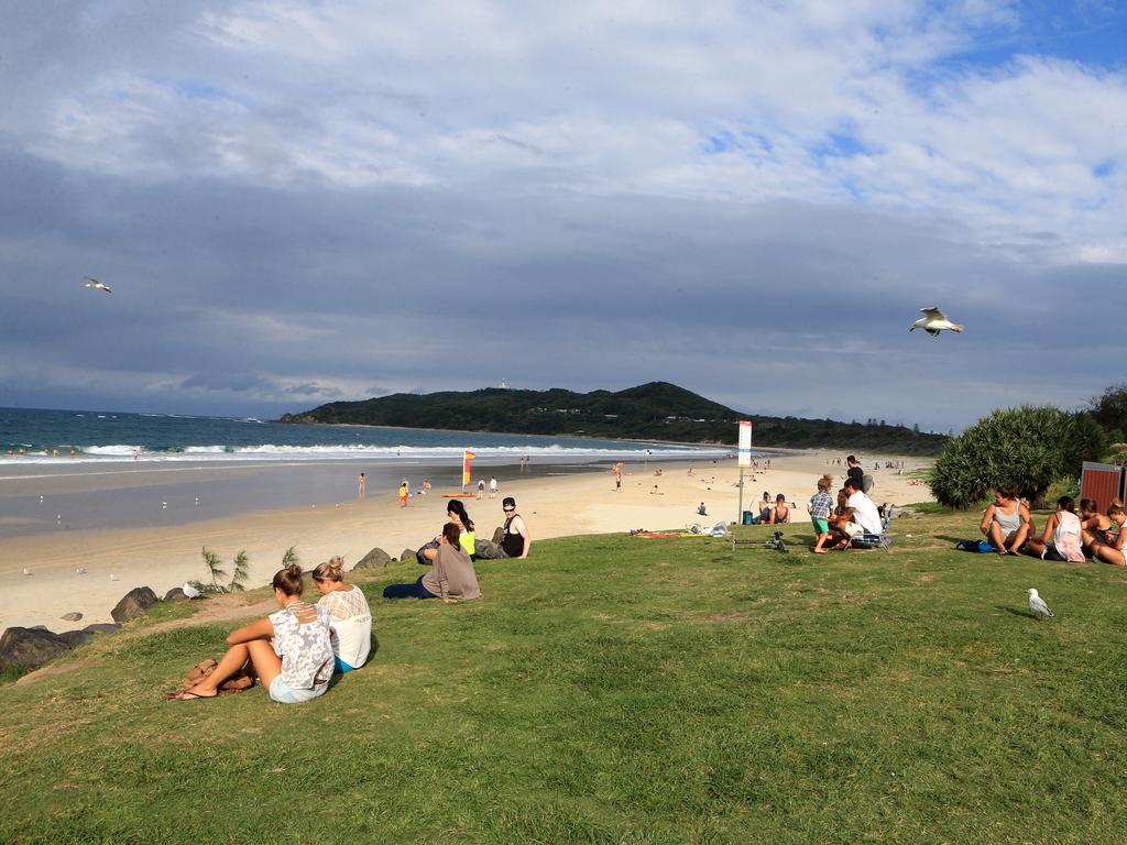 Byron Bay has “eased off” in terms of growth. Picture: Tim Marsden