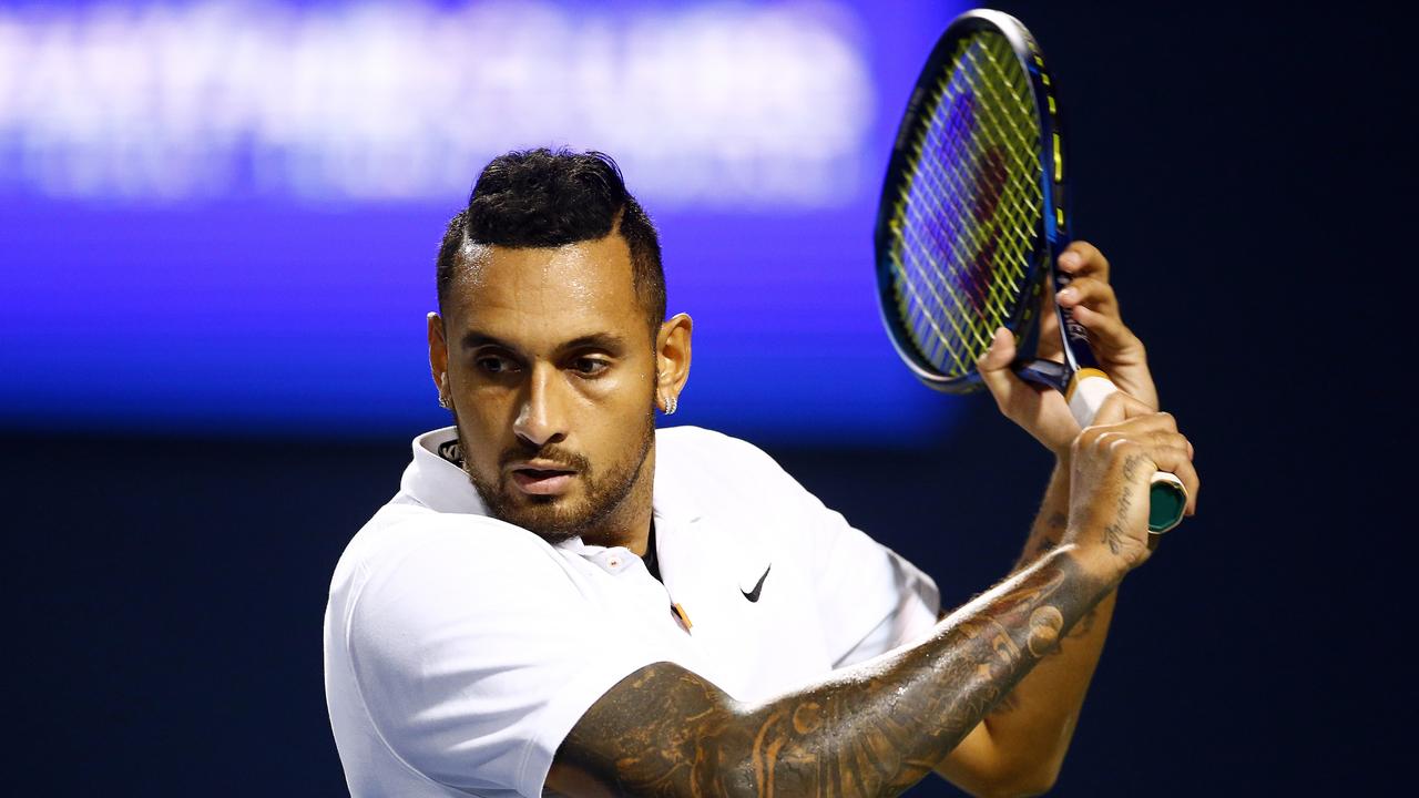 Nick Kyrgios. (Photo by Vaughn Ridley/Getty Images)