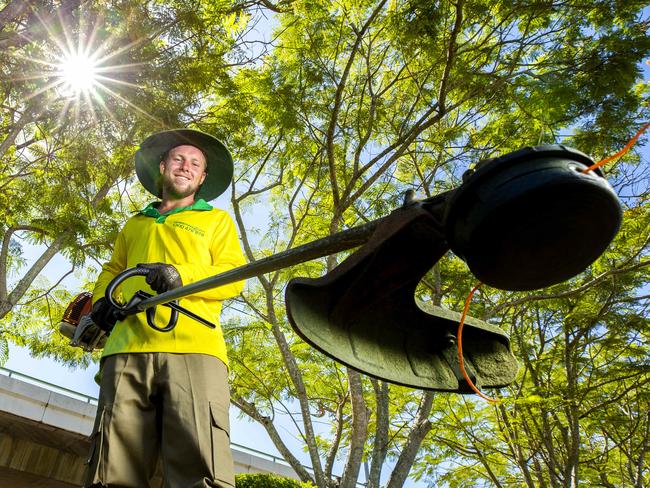 Greenworx’s Jessie Roy says there is more to gardening than ground maintenance. Picture: Richard Walker