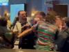An ugly brawl erupted in the members area of Allianz Stadium during the Round 3 NRL match between the Sydney Roosters and South Sydney Rabbitohs.