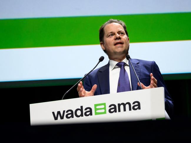 World Anti-Doping Agency (WADA) Director General Olivier Niggli.