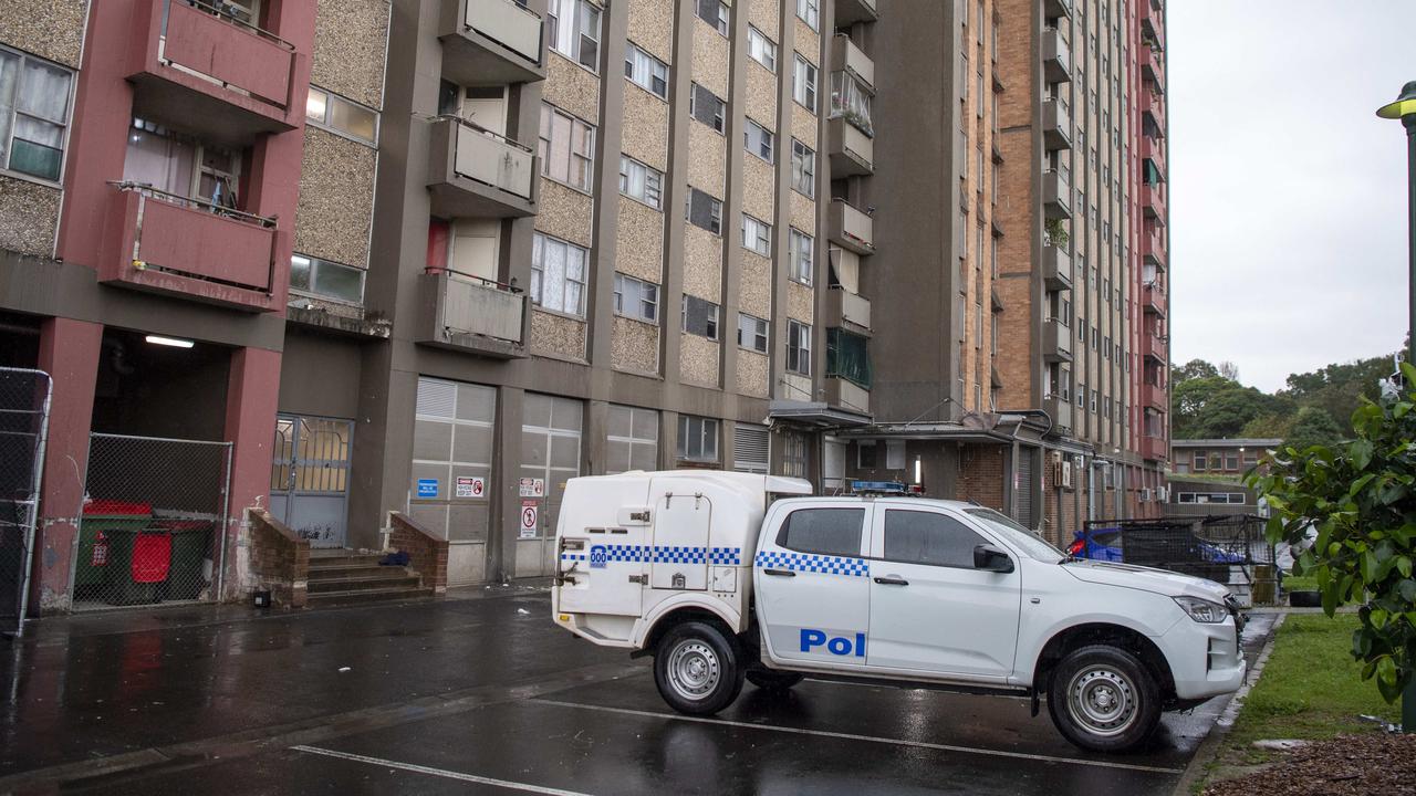 SYDNEY, AUSTRALIA - NewsWire Photos - MAY 18, 2025: A 47-year-old woman remains in Royal Prince Alfred Hospital in a critical condition after being allegedly assaulted in a home unit on Morehead Street, Redfern, about 4.30pm yesterday. NewsWire / Simon Bullard.