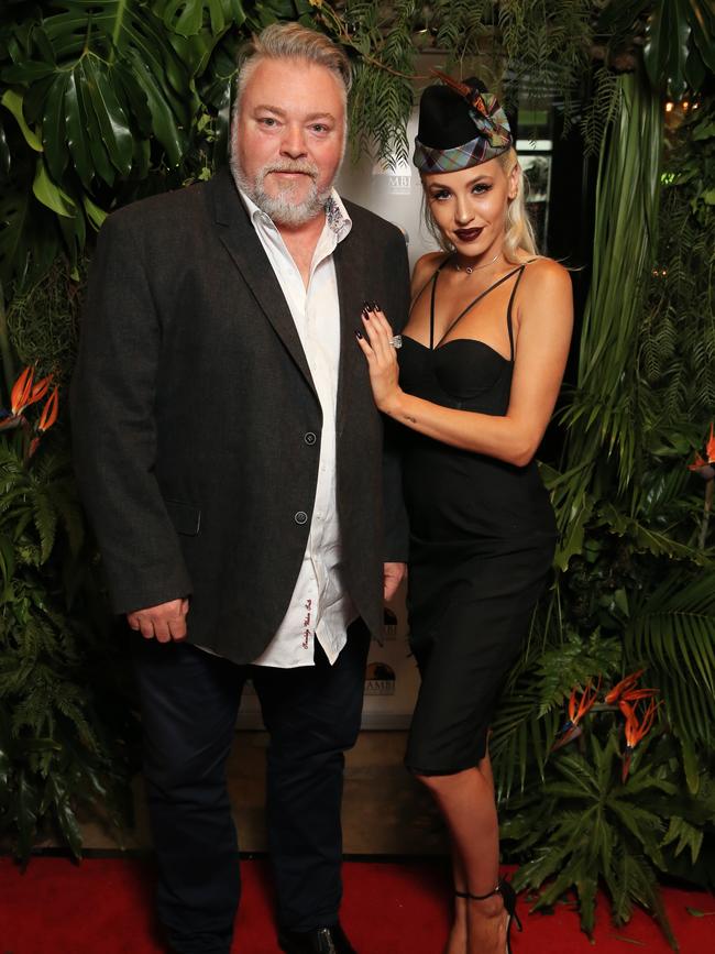 Kyle Sandilands and Imogen Anthony. Picture: Toby Zerna