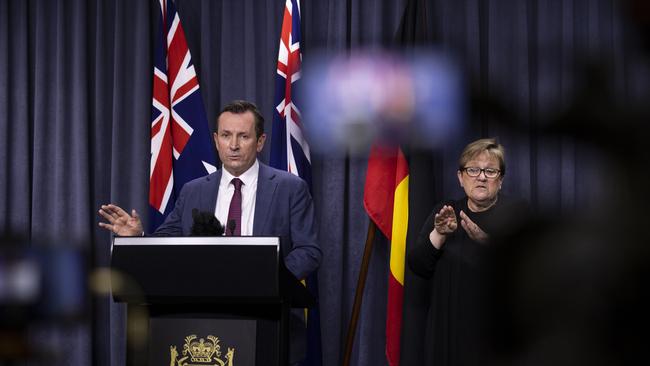 Western Australian Premier Mark McGowan. Picture: Getty