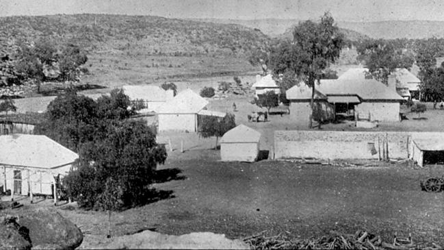 The Arltunga Goldfields. Alice Springs Overland Telegraph Station. NT historical 1900s (Pic: F.J. Gillen - Chronicle 11 Apr 1903 p42)