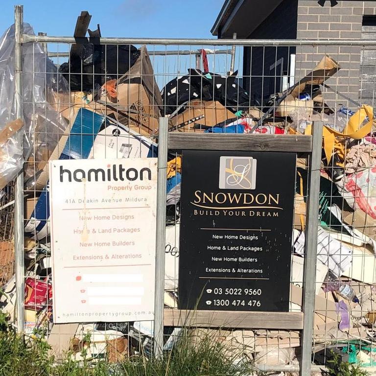 Hamilton Property Group is under fire for allegedly taking deposits from Snowdon customers.