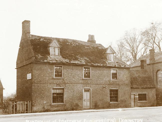 Modest start in life … Matthew Flinders' birthplace and childhood home in Donington, Lincolnshire.