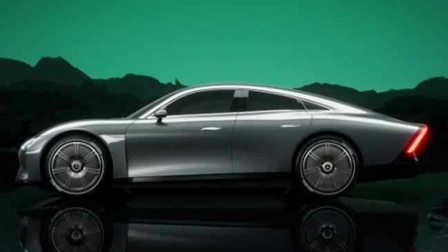 Mercedes-Benz Vision EQXX electric sedan is a next generation electric vehicle.