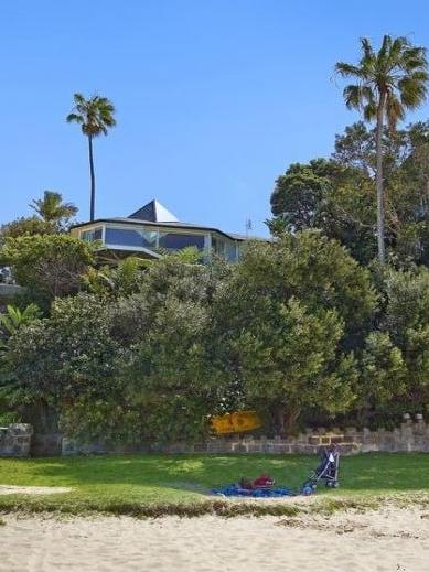 This is the view of the property from the beach. Picture: realestate.com.au