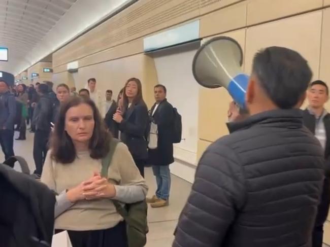 A technical issue at Sydney Metro this evening has caused a shutdown of the line between Barangaroo and Sydenham. Picture: Supplied.