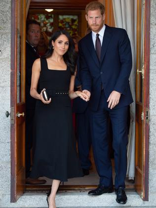 The Duke and Duchess of Sussex took a mini Italian holiday. Picture: Pool/Samir Hussein/WireImage