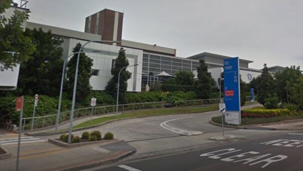 Calvary Mater hospital, Newcastle. Google street view.