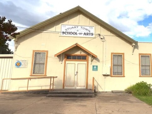 Stuart Town School of Arts revamp. Photo: Supplied.