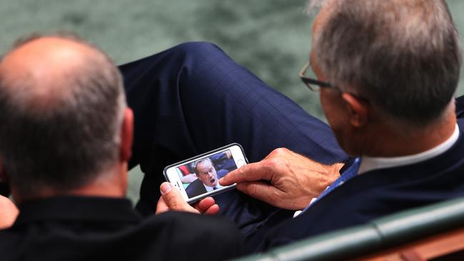 Politicians will soon be able to use their phones to vote.