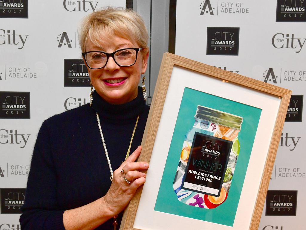 Adelaide Fringe Festival wins Best Adelaide Event at The City Awards 2017 at Keith Murdoch House in Adelaide. Picture: Keryn Stevens